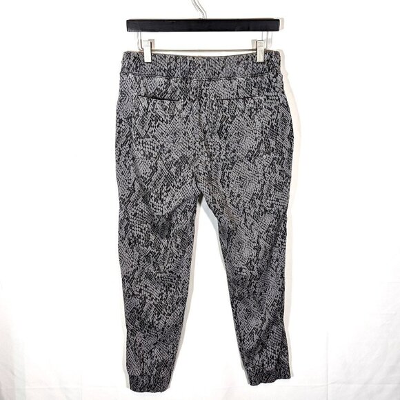Bella Dahl Pocket Jogger Lyocell Stretch Athleisure Pants SNAKESKIN Print Size M - Picture 5 of 8